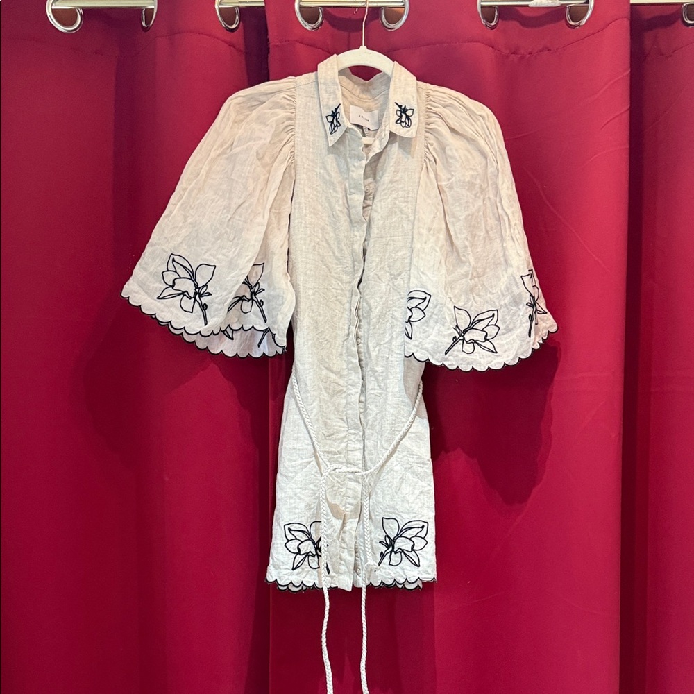 Joslin Linen Blouse